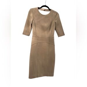 MACKAGE fitted dress with zip up back